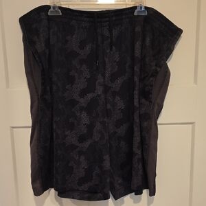 Stylish Black Patterned Women's Top